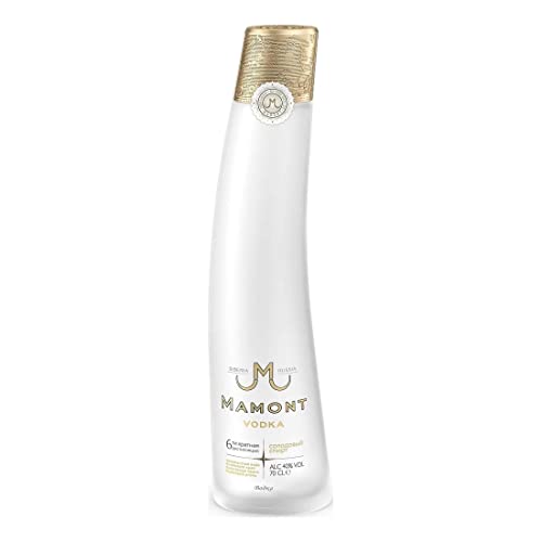 Mamont / Single Estate Vodka traditionell hergestellt in Sibirien I Gold-Gewinner Outstanding Vodka IWSC 2020 | Weicher Geschmack | 700ml | 40% vol.