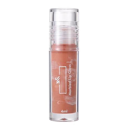 IHEHUA Lip Glaze Textur Pflege Lip Einfach zu Farbe Lip Gloss Dicke Lippen compatible with Machen (D, A)