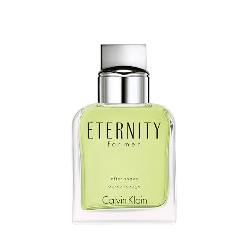 CALVIN KLEIN Eternity After Shave for men, holzig-aromatischer Duft, pflegt und kühlt nach der Rasur, 100ml...