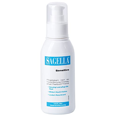 Sagella® Sensitive, Pflegebalsam für Frauen, verhindert Rasierpickel und Rasurbrand, für ein angenehmes...