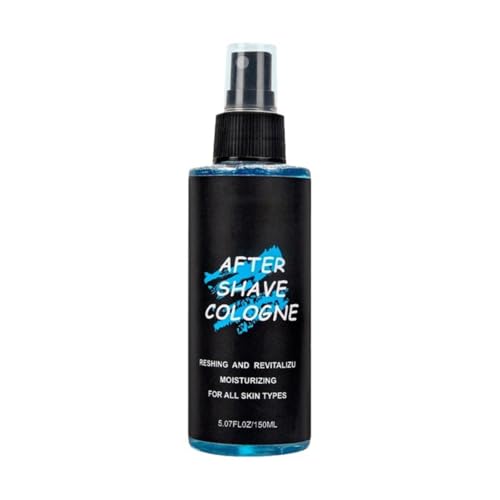 Aftershave Feuchtigkeitswasser - Natürliche Pflege nach der Rasur -Beruhigt die Haut & Spendet dem Gesicht - Kein Rasurbrand für ein Seidenweiches Ergebnis (150ml)