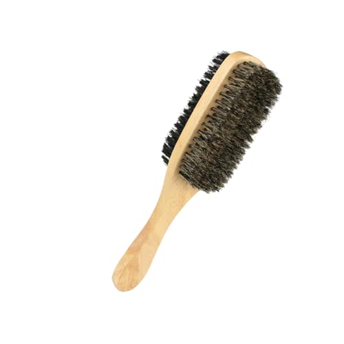BIUDECO 1Stk Friseurkamm Herren Bart Bartkamm für Männer Bartkammbürste Bartkämme für Männer Bartreinigungsbürste bürstchen herrengeschenk Schnurrbart sauberer Bartzubehör Bambus