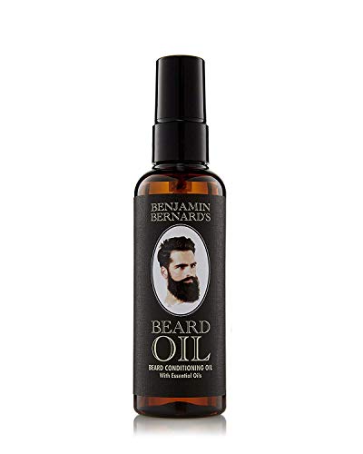 Bartöl - Beard Oil für Männer - Für gesundes Bartwachstum & einen gepflegten Stil - Leicht parfümiert,...