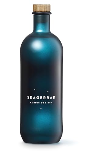 Skagerrak Nordic Dry Gin 0.7L (44.9% Vol.) | Ausgezeichneter, aromatischer| Kreiert mit Botanicals aus der Skagerrak-Region | Hergestellt in Norwegen