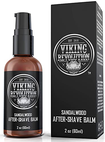 Viking Revolution Luxuriöser Premium After Shave Balsam für Männer - Beruhigt & Spendet dem Gesicht - Kein...