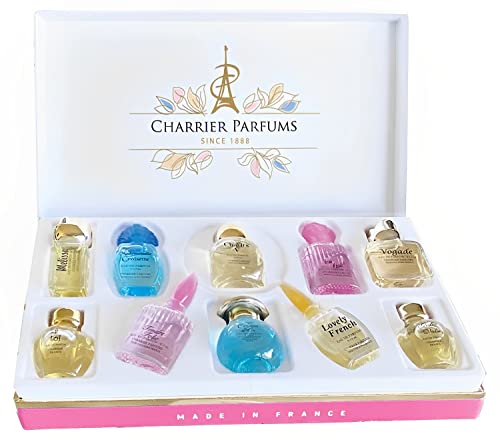 Charrier Parfums 'Collection Precieuse' 10 Eaux de Parfum Miniatures Total 58.8 ml