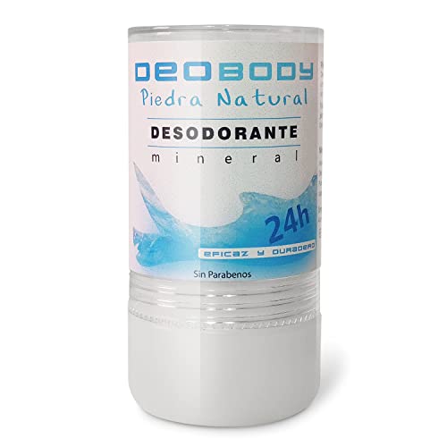 Natürliches Alaun-Deodorant In Stein (120 g) Für Männer Und Frauen. Antitranspirant Gegen Starken Achsel- Und Fußschweiß. Ohne Aluminium Und Ohne Parabene. 100% Natürlich