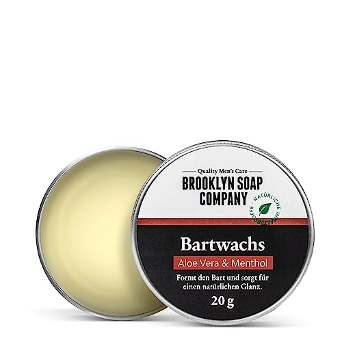 Bartwachs (20g) · BROOKLYN SOAP COMPANY · Beard Balm für Bartstyling von 3-Tage-Bart bis Vollbart ·...