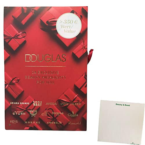 Douglas Adventskalender '24 Exlusive Beauty Highlights For You' (1St) + usy Block