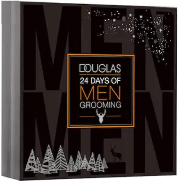 DOUGLAS Collection Beauty Adventskalender 2023 Man - 24 Pflege Beauty Kosmetik Advent Kalender für den Mann, Weihnachtskalender für Herren + Extra Geschenk