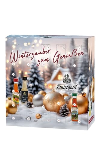 Lautergold Adventskalender Liköre Spirituosen Brände und Geiste