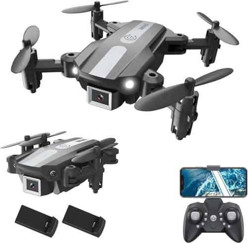 Wipkviey Drohne mit Kamera 1080P, T25 Mini RC Quadrocopter mit FPV WiFi Übertragung, Faltbar FPV Drohnen,...