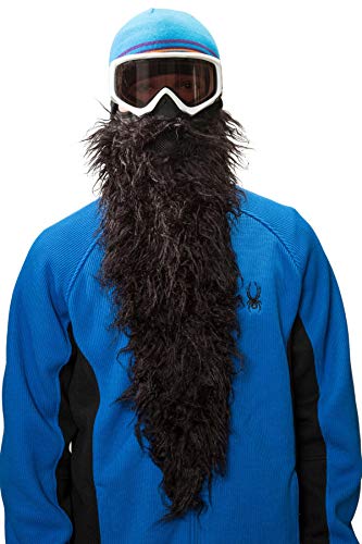 Beardski - Skimaske mit Bart (Black Pearl)