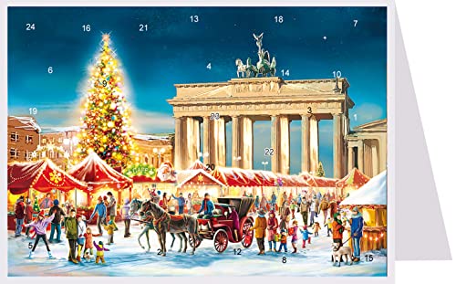 Postkarten Adventskalender 'Berlin'