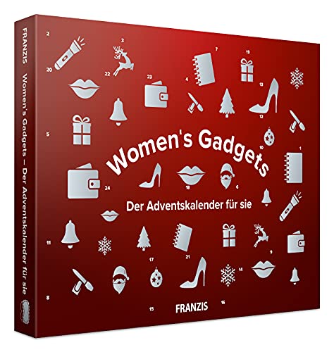 FRANZIS 67255 - Women's Gadgets - Der Adventskalender für sie 2021, 24 Überraschungen, die Frauenherzen höher schlagen lassen