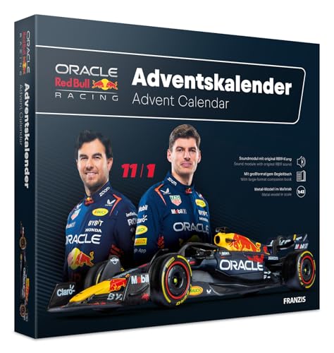 FRANZIS 67235 - Oracle Red Bull Racing Adventskalender: Oracle Red Bull Racing Advents Calendar