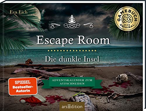 Escape Room. Die dunkle Insel: Adventskalender zum Aufschneiden | Escape-Room-Adventskalender für Erwachsene von Eva Eich