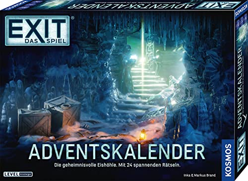 KOSMOS 693206 EXIT® - Das Spiel Adventskalender - Die geheimnisvolle Eishöhle, mit 24 spannenden Rätseln ab...