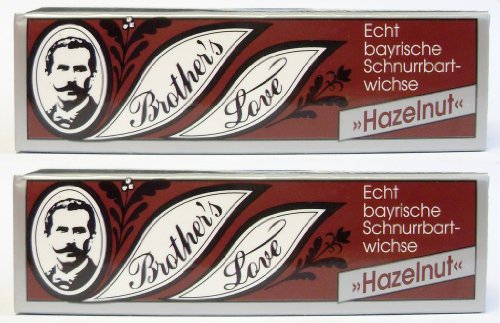 2er Set: Brothers Bartwichse hazelnut