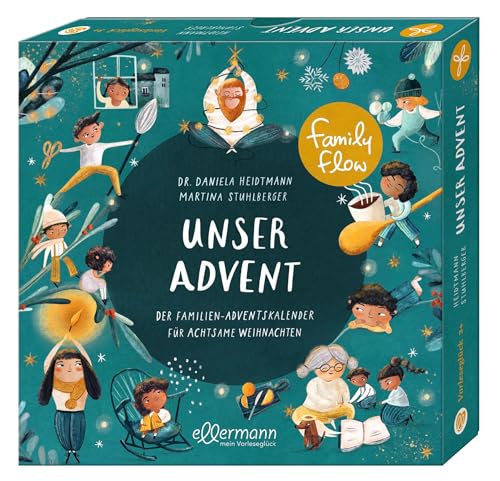 FamilyFlow. Unser Advent: Der Familien-Adventskalender für achtsame Weihnachten: Der Familien-Adventskalender für achtsame Weihnachten. Achtsamer ... zum Innehalten für Kinder ab 3 Jahren