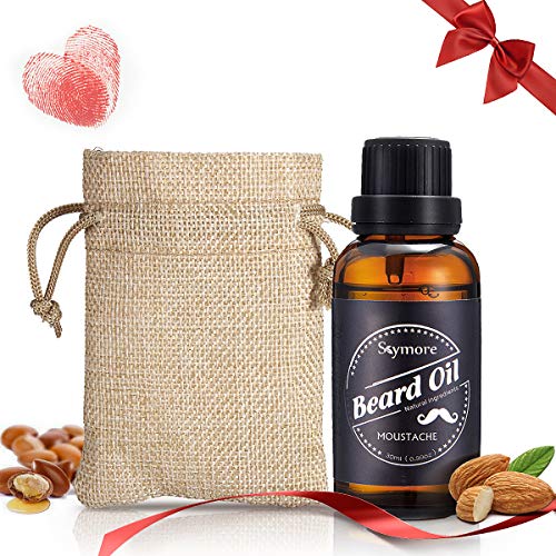 Skymore Valentinstag Geschenk Bartöl mit Ätherische Öl Squalane und Vitamina E, Beard Oil, Intensiver...
