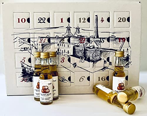 Ewhisky Whisky-Adventskalender, 24 x 20 ml