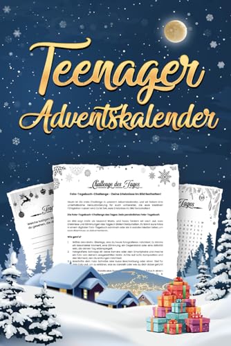 Adventskalender Teenager: 300+ Rätsel, Challenges & mehr für Offline-Spaß im Dezember