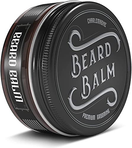 Charlemagne Beard Balm - Natural Beard Wax/Beard Balm for Men - Made in Germany - Beard Balm for Daily Beard...