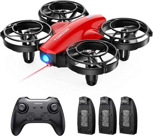 Tomzon mini Drohne für Kinder Anfänger RC Quadrocopter mit 24min Lange Flugzeit, Kampfdrohne mit 360°...