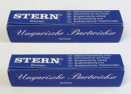 2er: Stern Original Ungarische Bartwichse 8ml