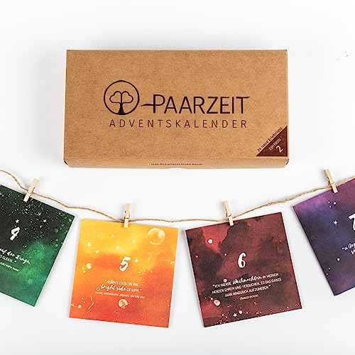 Paarzeit Adventskalender für Paare – EDITION 2 – 24 unvergessliche Momente als Paar, Geschenk für...