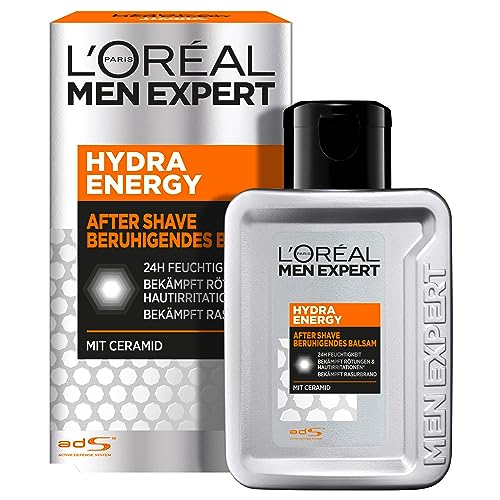 L'Oréal Paris Men Expert After Shave Balsam und Gesichtspflege für Männer, Gegen Rasurbrand, Rötungen und...