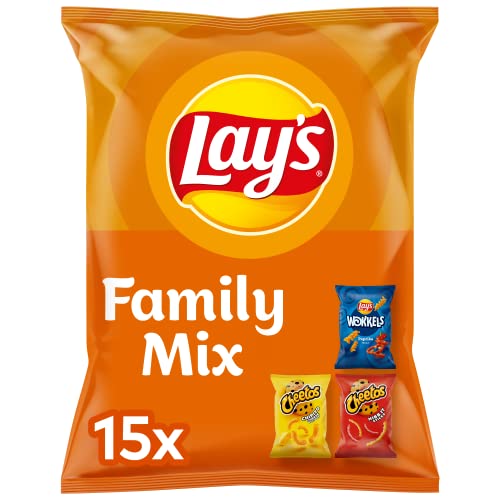Lay's Family Mix 15 Mini Chips Beutel