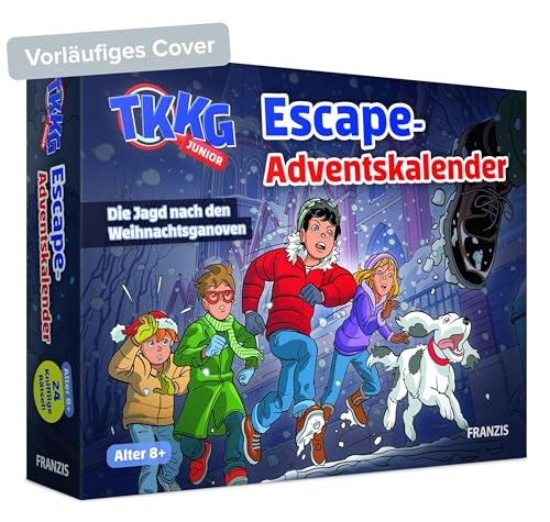 TKKG Junior Escape-Adventskalender: Die Jagd nach den Weihnachtsganoven