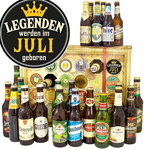 Legenden Juli - BierAdventskalender 2024 2025 mit Bieren aus aller Welt und Deutschland - Bier Geschenk Welt und DE