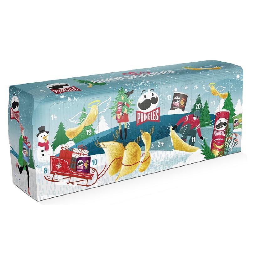 Pringles Bus Adventskalender TÜRKIS