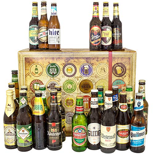 Original seit 1958 + Adventskalender 2024 2025 Bier + 24x Bier DE und Welt