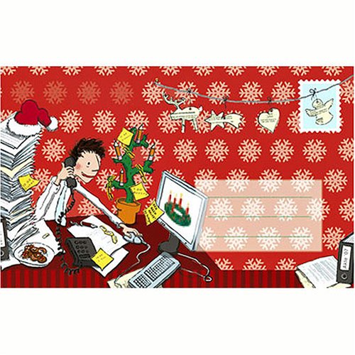 Eine Tüte voll Weihnachten - Für Workaholics: Briefkuvert mit 24 gestanzten Spruch-Kärtchen: Der etwas andere Adventskalender. 24 witzige Sprüche im Kuvert zum Verschicken und Verschenken