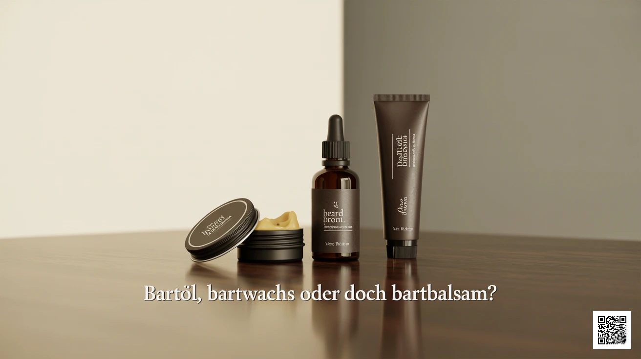 Bartöl oder Bartwachs